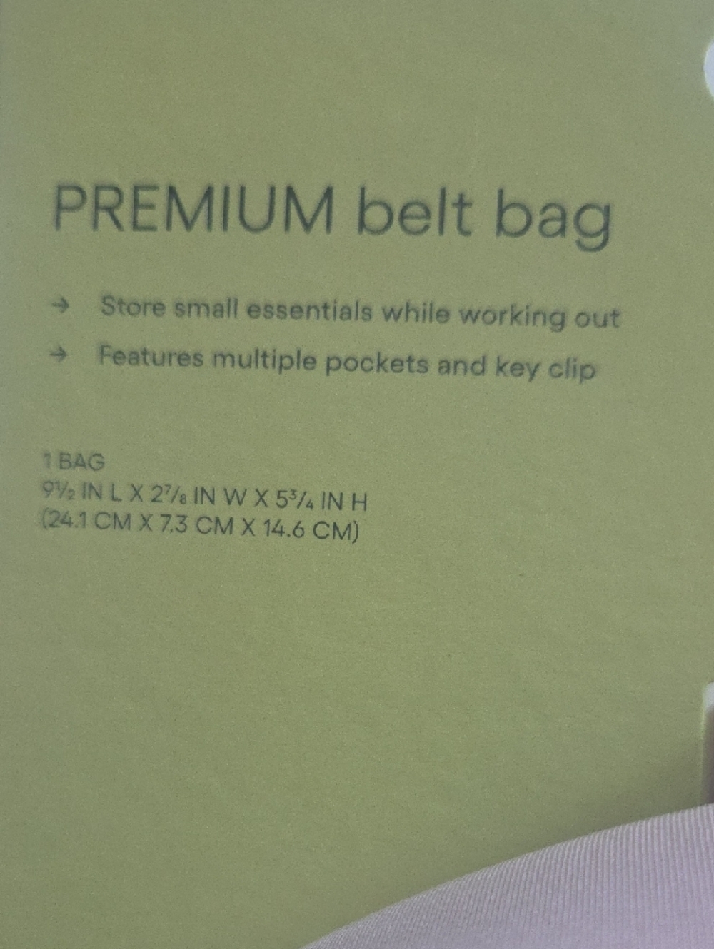 NWT Premium Belt Bag - Picture 2 of 2